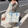 Neuer Stil Einfache Canvas-Tasche Damen-Handtasche Umhängetasche Studenten All-Match-Handtasche Pendler Große Kapazität Schminktasche Mehrere Taschen