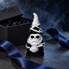 Spooky Outdoor Yard Decorations Gothic Skull Gnome Statue, 3D Printed Faceless Garden Figurine, Unique Home Accessories Halloween Skeleton Ornament