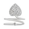 Heart Shape Nail Cover Adjustable Decorative False Nail Ring New Design Nail Ring  Photo Props
