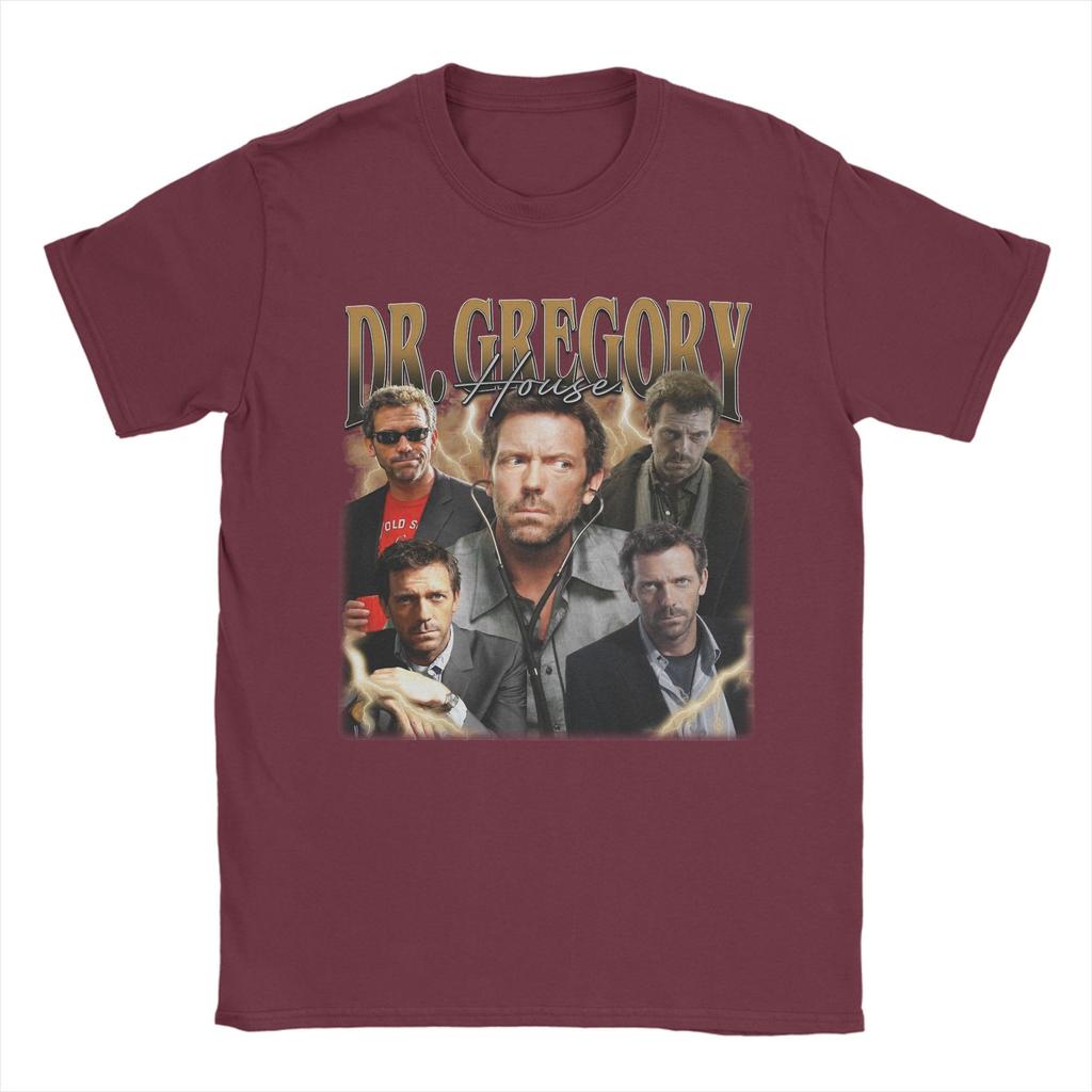 House MD Dr Gregory House Tee Shirt for Unisex Women New Arrival T Shirts  100 Cotton Clothing