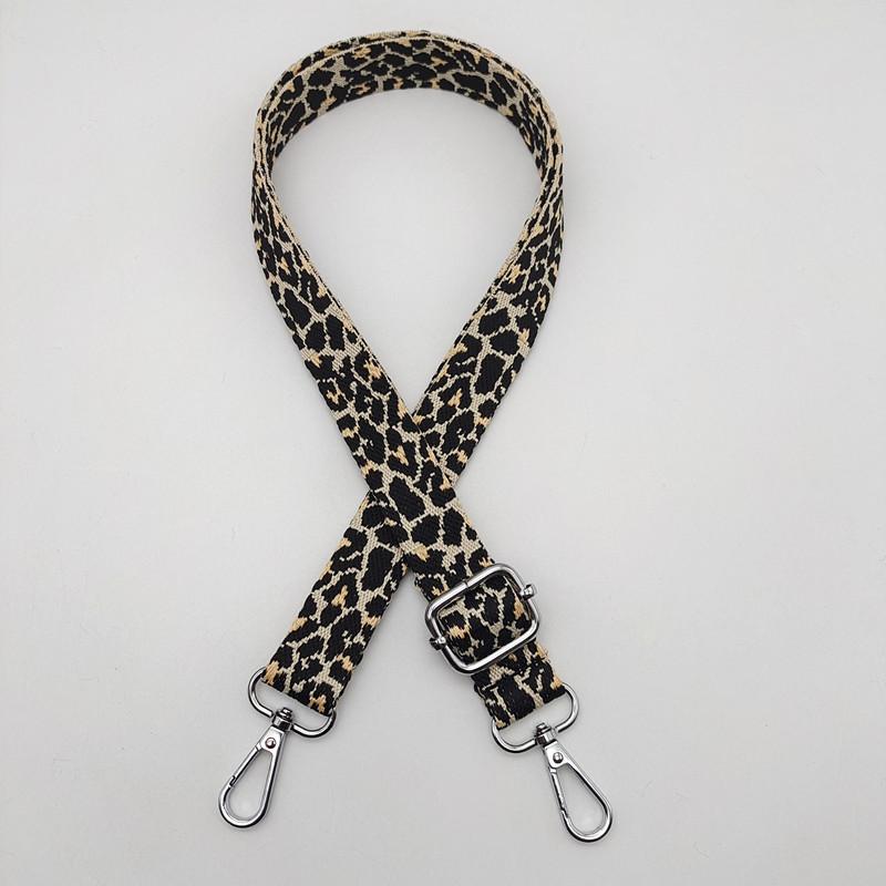 New Bag Accessories Replacement Strap Versatile Adjustable Strap Personalized Leopard Print Women's Backpack Shoulder Strap