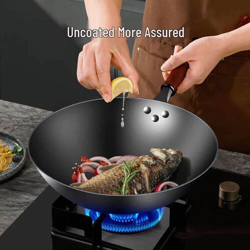 KOBACH Universal Stainless Steel Non-stick Wok