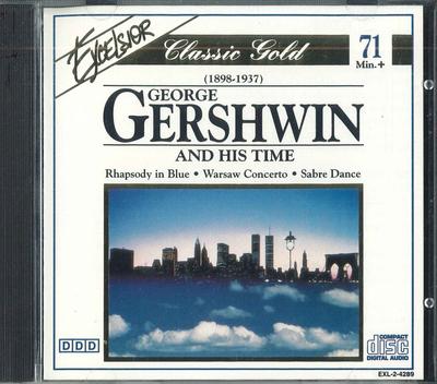 CD GEORGE GERSHWIN - George Gershwin And His Time EXL24289 EXCELSIOR Japan Classical Used