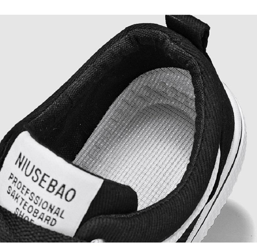 Men's Big Size 48 Breathable Canvas Sneakers Lace-Up Daily Trekking Gym Shoes Student Boys Casual Canvas Footwear