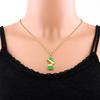 Vintage Guyana Map Necklace Simple Flag Symbol Necklace Statement Jewelry