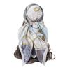 Silk Imitation Head Scarf 90x90cm Silk Scarves Trendy Hair Scarf Headband  for Women