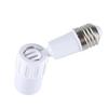 E27 Light Socket Adapter: 12.5cm ABS Body 360 Degree Rotatable Light Extension   Overheat Protection for Photography Studios  Workshops  Garages
