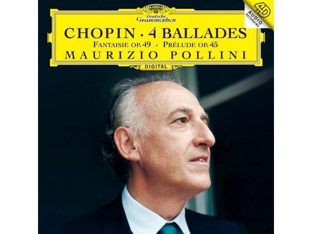 [SHM-CD] Chopin 4 Ballades/Fantaisie/Prelude-25 Maurizio Pollini UCCG-53088 NEW