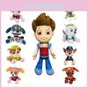 Paw Plush Patrol Toys Stuffed Doll Ryder Rubble Chase Rocky Skye Zuma