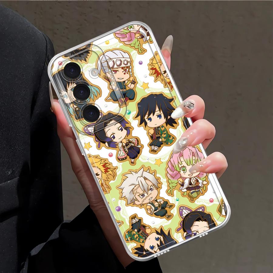 Hülle für Samsung Galaxy A57 A34 A35 A54 A15 A25 A51 A36 A37 A52 A17 A56 A26 A24 A14 A16 A52 A55 Handyhülle D-Demon S-Slayer