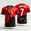 2026 Ronaldo 7 Fotbalový dres Chatgpt AI Styl Dětská Fanouškovská Edice Letní Fotbalová Tréninková Trička Pohodlné Sportovní Oblečení