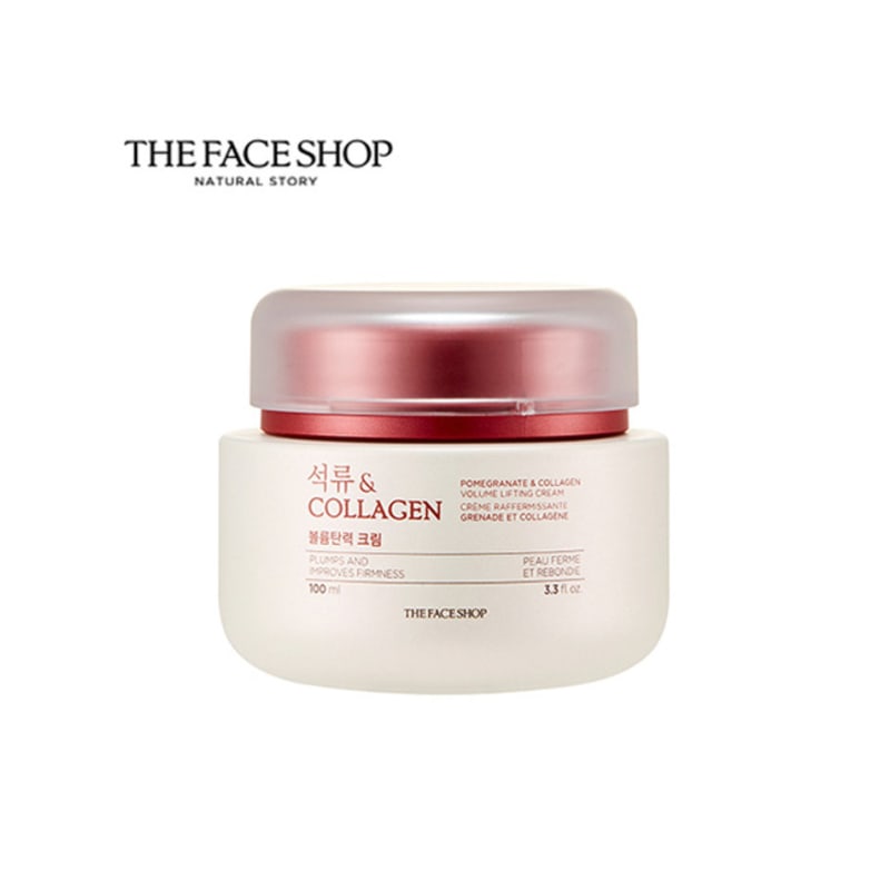 The Face Shop Pomegranate & Collagen Volume & Elasticity Cream 100ml