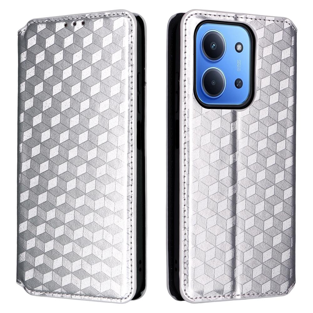 Pentru Xiaomi Redmi 15C 4G (Global) (171 mm)/Husă Portofel Poco C85 4G Piele Imprimată Romb Husă Telefon