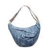 Casual Niche Underarm Bag Women'S Fashion One Shoulder Commuter Bag Large Capacity Versatile Messenger Dumpling Bag