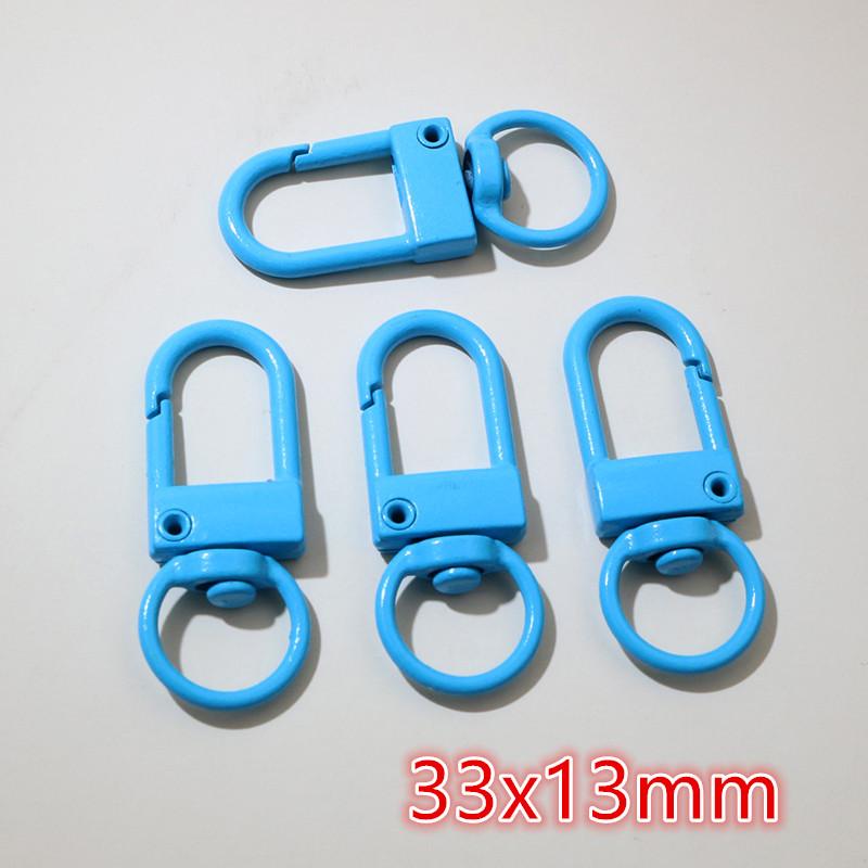 

10pcs/lot Snap Lobster Clasp Hooks Gold Silver Plated DIY Jewelry Making Findings for Keychain Neckalce Bracelet Supplies