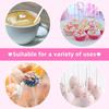 100-1000Pcs White Paper Lollipop Sticks Solid Core Cake Pop Stick For Kitchen Baking Bar Home Party Diy Chocolate Sugar Candy