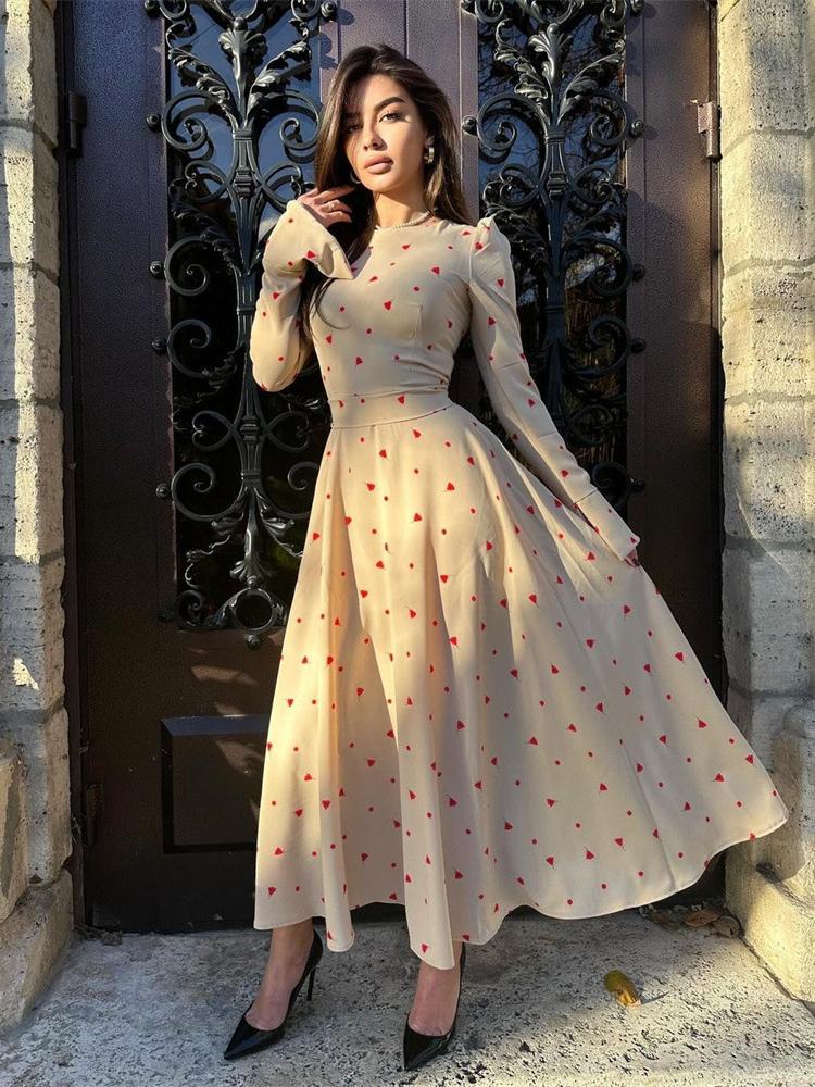 Eid Muslimské šaty pro ženy Abaya Maroko Společenské šaty Ramadán LaAe-up Abayas Potisk Dlouhé šaty Islám Dubaj Arabské Dlouhé