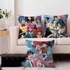 Anime R-Rosario Vampire Maple Design Cushion Cover Happy Autumn Harvest Decor Holiday Decorati Pillow Cover