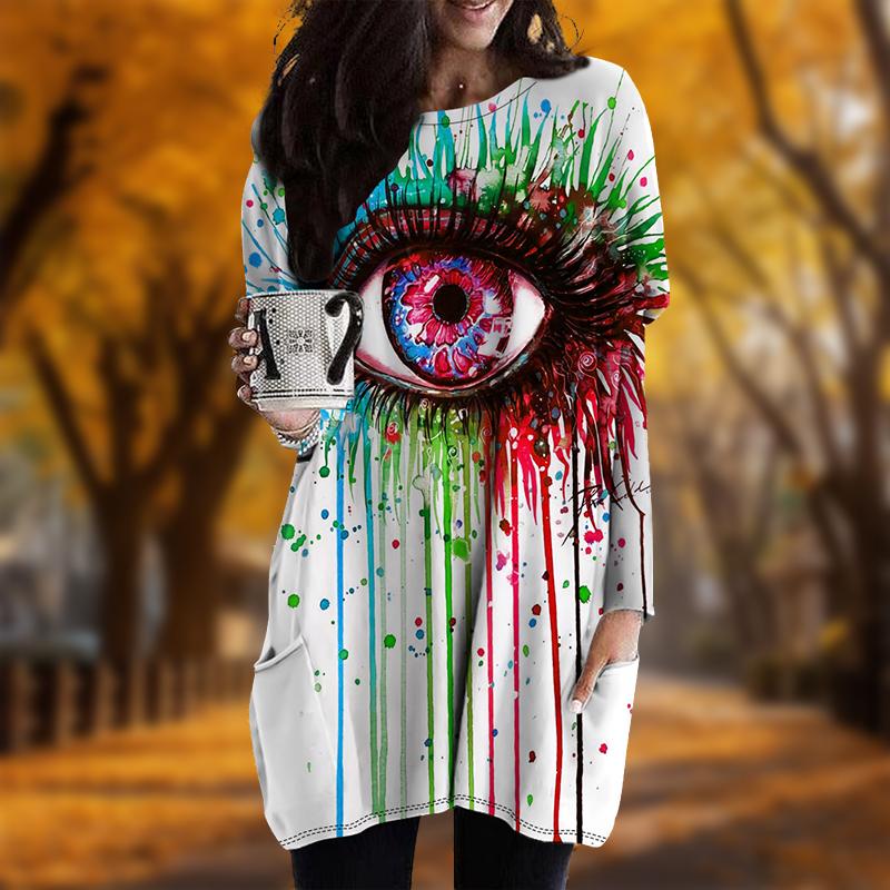 Новинка осени Большие глаза Принт Плюс — фото 3