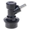 Compact Quick Connect Couplers for Home Brewing Kegs Nonrust Steel and ABS Materials Tool Releases Installation Wide Compatibility