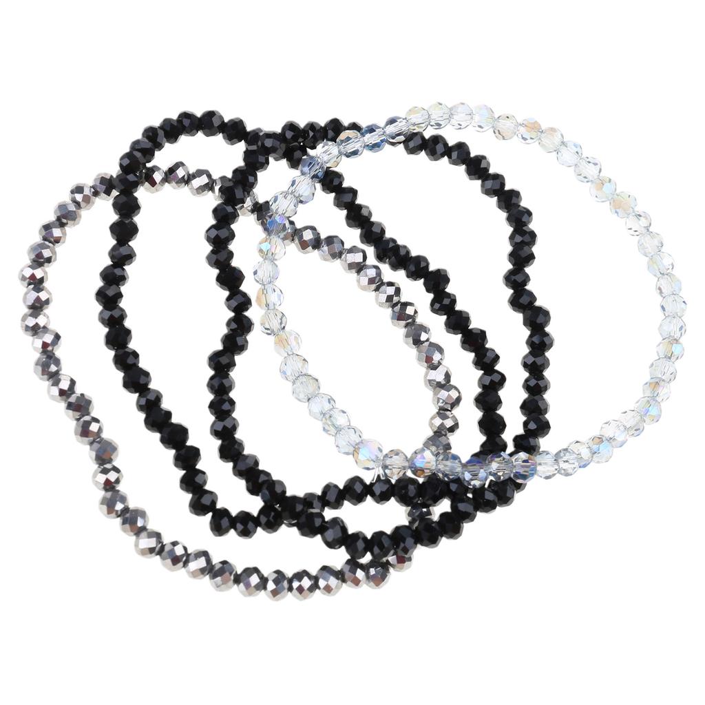 Multilayer Crystal Bead Bracelet for Women Elegant Styles Fashion Jewelry Accessory Special Gifts for Trendy Ladies