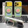 ins pink Apple rotating bracket for iPhone16/17Pro large window mobile phone case 15 electroplating 14/13
