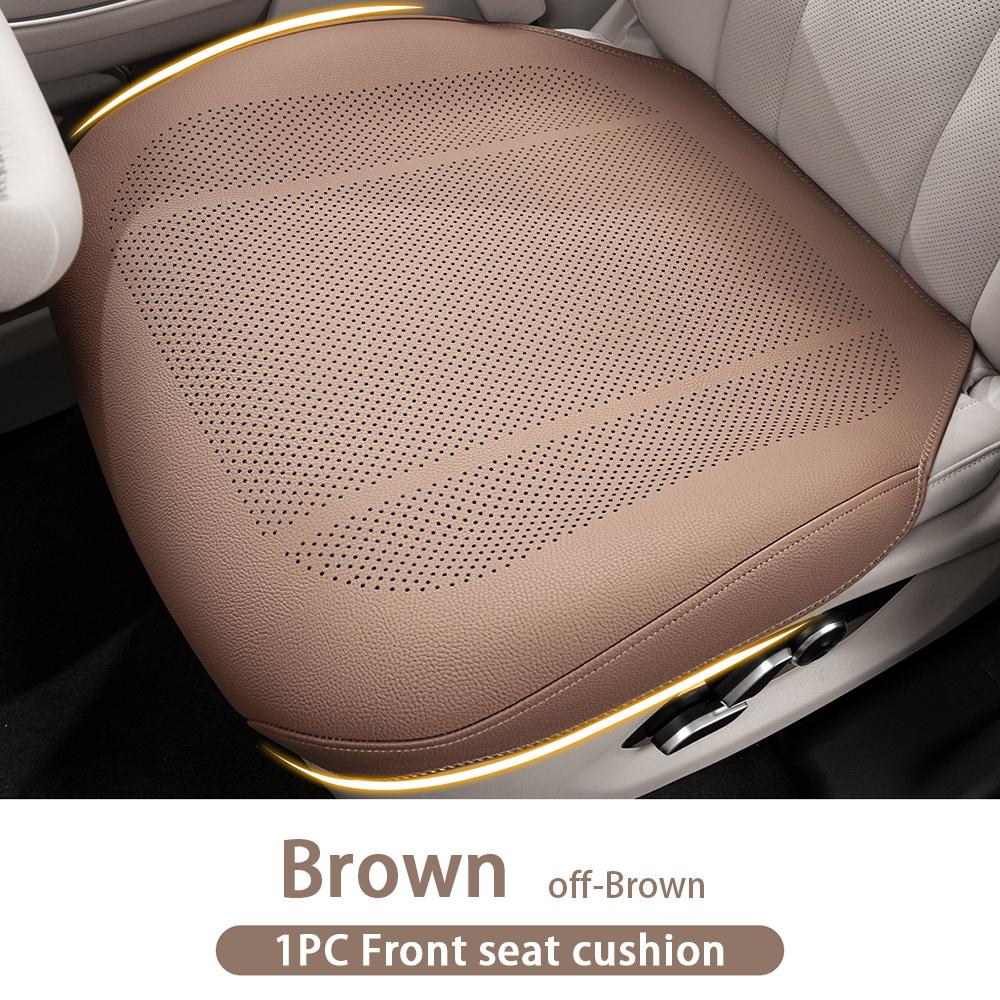 Cuscino Universale per Sedile Auto a Quattro Stagioni Tappetino Protettivo in Pelle Spugna Traspirante ad Alto Rimbalzo Coprisedile Accessori Interni