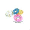 4 Pieces Bathing Toys Swimming Rings Inflatable Gift Doll House Props Miniatures for Children Boys
