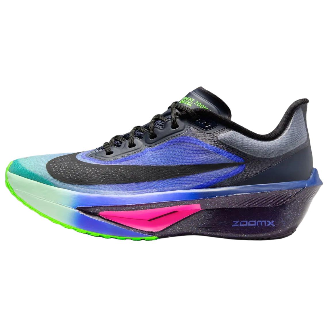 Sneakers da uomo Nike Zoom Fly 6 Glam Dark Obsidian Emerald Blu Racer-Blue Emerald-Rise IO9572-400 46