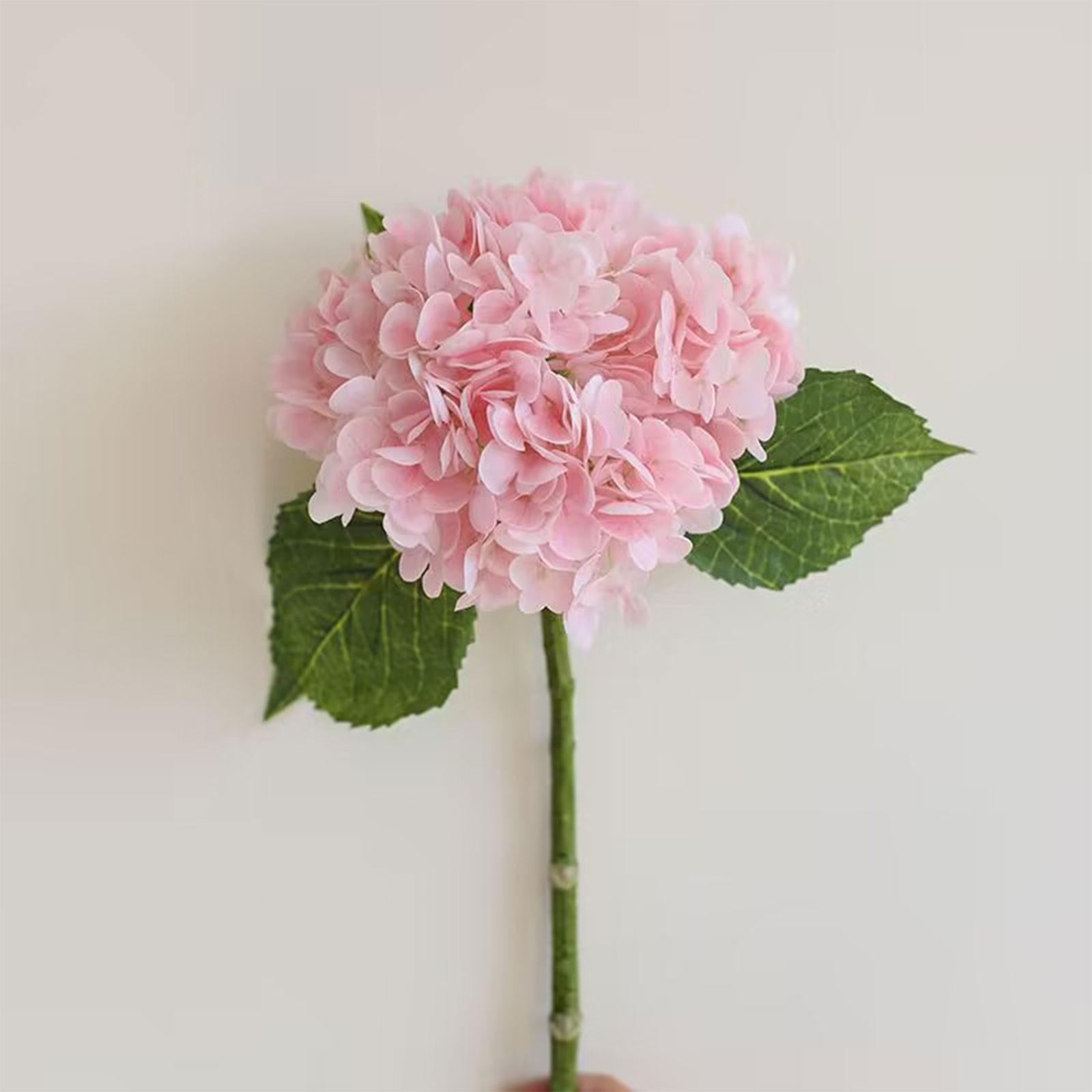 

Наружные искусственные цветы гортензии, устойчивые к ультрафиолетовому излучению, искусственные растения, искусственный пластиковый цветок для внутреннего и наружного висячих растений, сада One Size