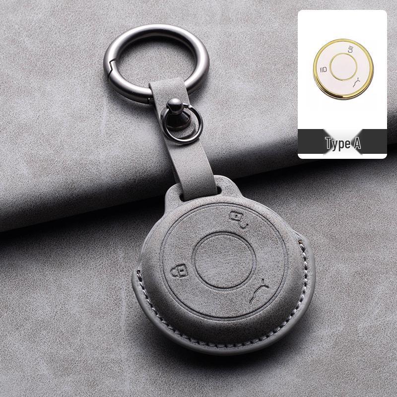 

Nezha V Key Cover: Premium New Energy Aya Shell with X Buckle for Car Interiors