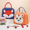 Lunch Bag Cute Cartoon Animal Pattern Waterproof Large Capacity Portable Thermal Insulation Lunch Box Bag for Women Men
