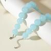 Exaggerated Colourful Choker Elegant Round Necklace Fashion Bohemia Bead Necklace  Women Fashion