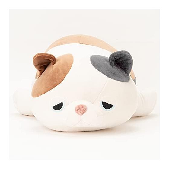 LIV HEART Ribu Haato Body Pillow Premium Nemunemu Animals Mikeneko Yuzu L Size (Total Length Approx. 69cm) Fluffy Chewy Stuffed Toy Pillow Gift