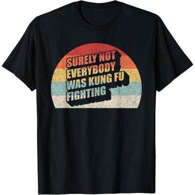 Na pewno Nie Wszyscy Walczyli Kung Fu Koszulka Vintage Retro