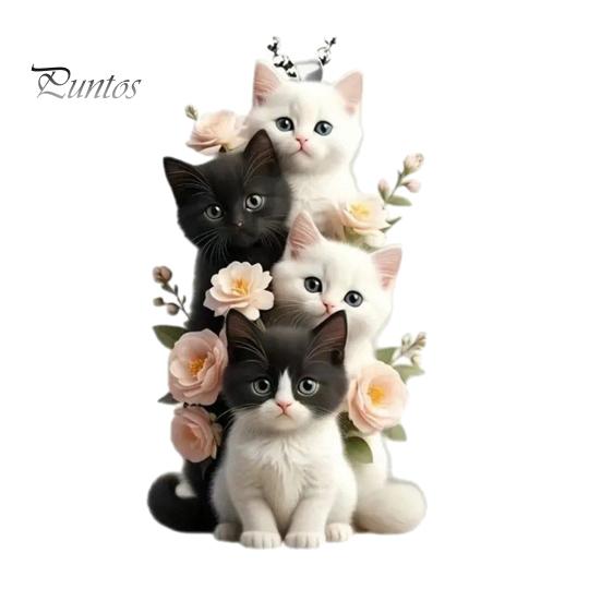 

Подвеска в виде животного-кошки, подвесное украшение со шнурком, легко подвешивается, реалистично выглядит, очаровательное украшение в виде животного на зеркало заднего вида B