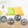 4PCS Set Round Wall Art Nordics Viking Runes Wooden Wall Decor Celtic Family Trees Viking Decor Amulet Sign Home Office Decor