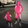 Alcatraz Trench Coat Color Matching Embroidery Corteiz Windproof Jacket Zip Hoodie (spot)