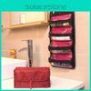 Roll N Go Cosmetic Bag Black/red Non-woven Fabric Travel Buddy For Cosmetics And Toiletries