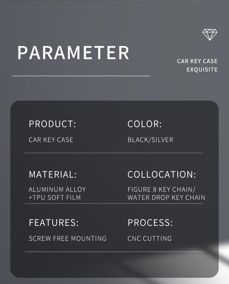 Kia Nyckelfodral: Kompatibel med K3, K4, K5, KX3, KX5, 7, Sportage, Sorento, Pegas.
