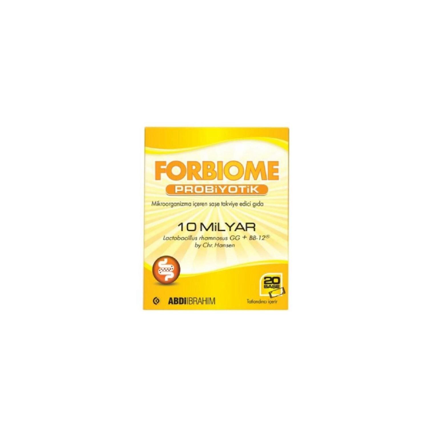 

Forbiome 10 Billion Probiotics 20 Sae