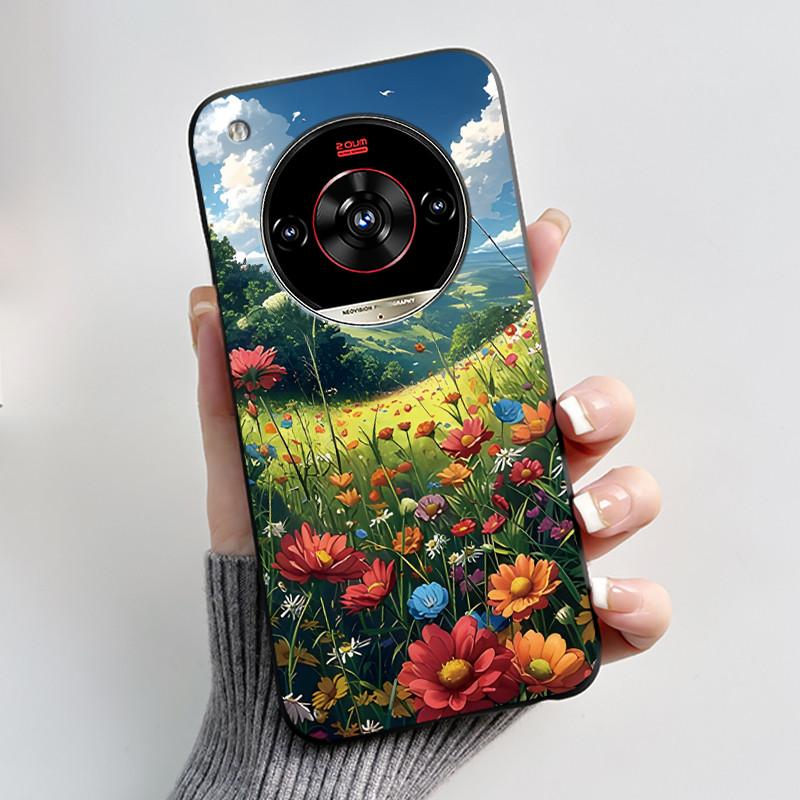 Funda Para ZTE Nubia Focus 2 Ultra Funda Z2463N Estética Lujo Linda Genial Niños Niñas Funda de Silicona Suave para Nubia Focus2 Ultra 5G