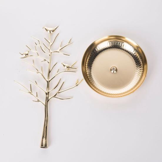 Candy Christmas Tree Decor Metal Display Stand for Gumdrops Sweets Festive Table Centerpiece for Holiday Party Home Office Decoration