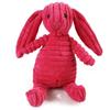 Durable Dog Chew Toys for Aggressive Chewers Large Dogs Interactive Squeaky Plush Monkey Pig Puppy Teething Molar Cleaning