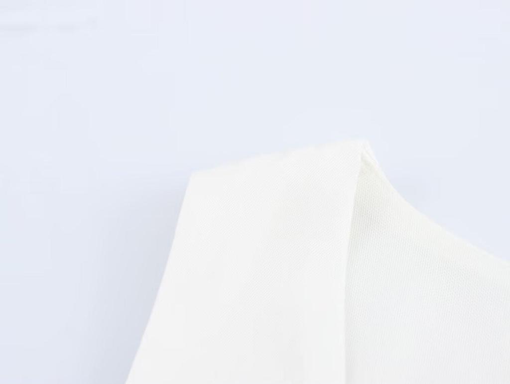 2025 Spring Women's Sleeveless Tie-Waist Dress - European & American Style Fashion with Lining