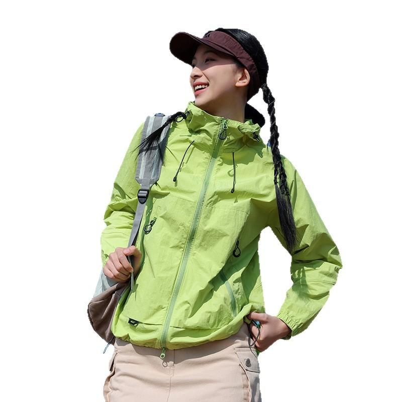 Cool Sunscreen Clothing Jacket Women's 1011 New Small UV Protection Summer Outdoor Original Yarn Quick-drying Sunscreen Clothing