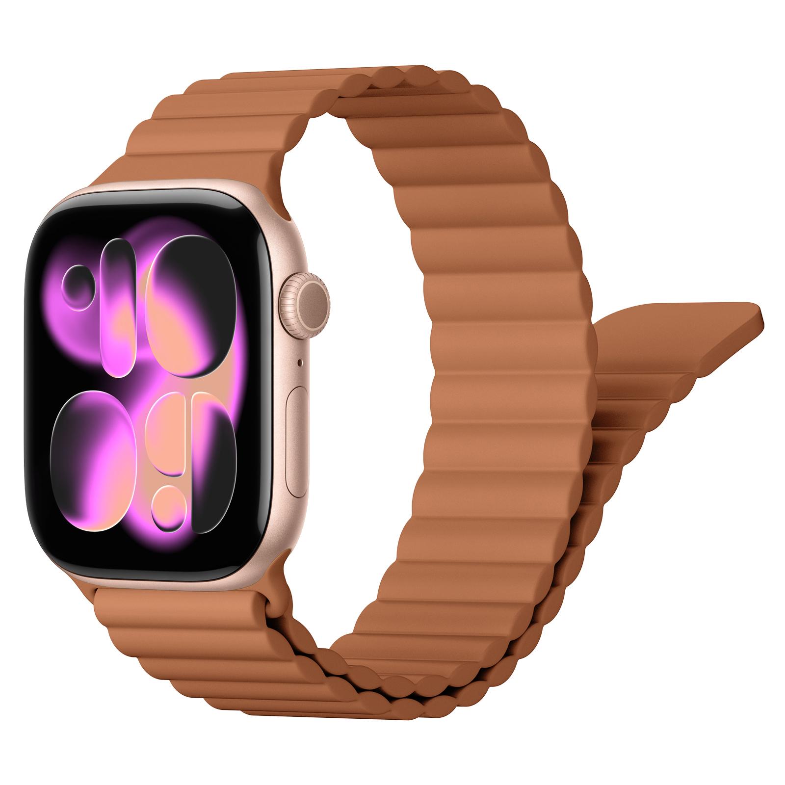 

Magnetic loop Strap For Apple watch 11 10 Band 42mm 46mm 44mm 45mm 49mm 41 40mm Correa Bracelet iWatch Series 9 8 7 6 SE/Ultra 3 42 44 45 49 S11-46mm