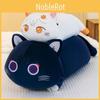 Kaedehara Cat Kazuha Plush Toy Long Pillow Stuffed Animal Doll Gift Decoration