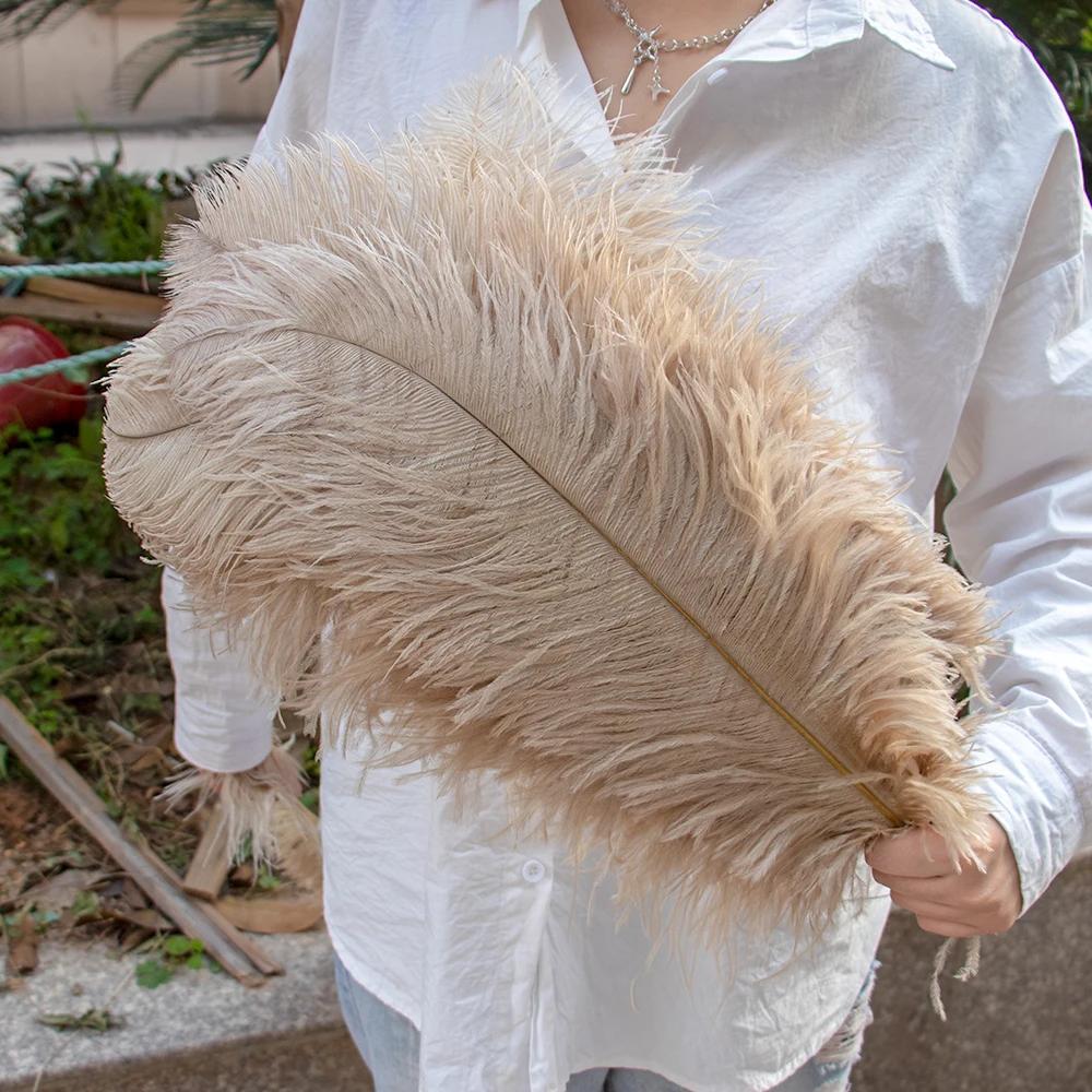 10 szt. Naturalne pióra strusie 15-55 cm do rękodzieła, na wesele, imprezę, dekorację domu, strusie pióra, dekoracja stołu, pióro