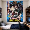 My Hero Academia Class 1 A Shouting Anime Poster Blue